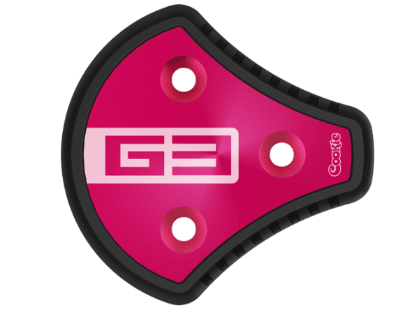 G3 Tunnelsidplatta i alu. / par