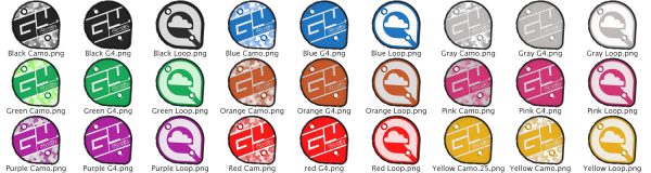 G4 sidplatta i alu. / par