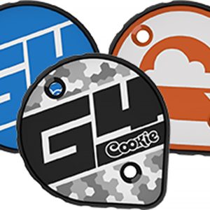 G4 sidplatta i alu. / par - Image 1