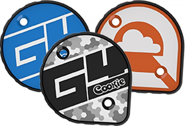 G4 sidplatta i alu. / par